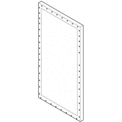 297352765 Freezer Door Outer Panel Genuine Original Equipment Manufacturer (OEM) Part