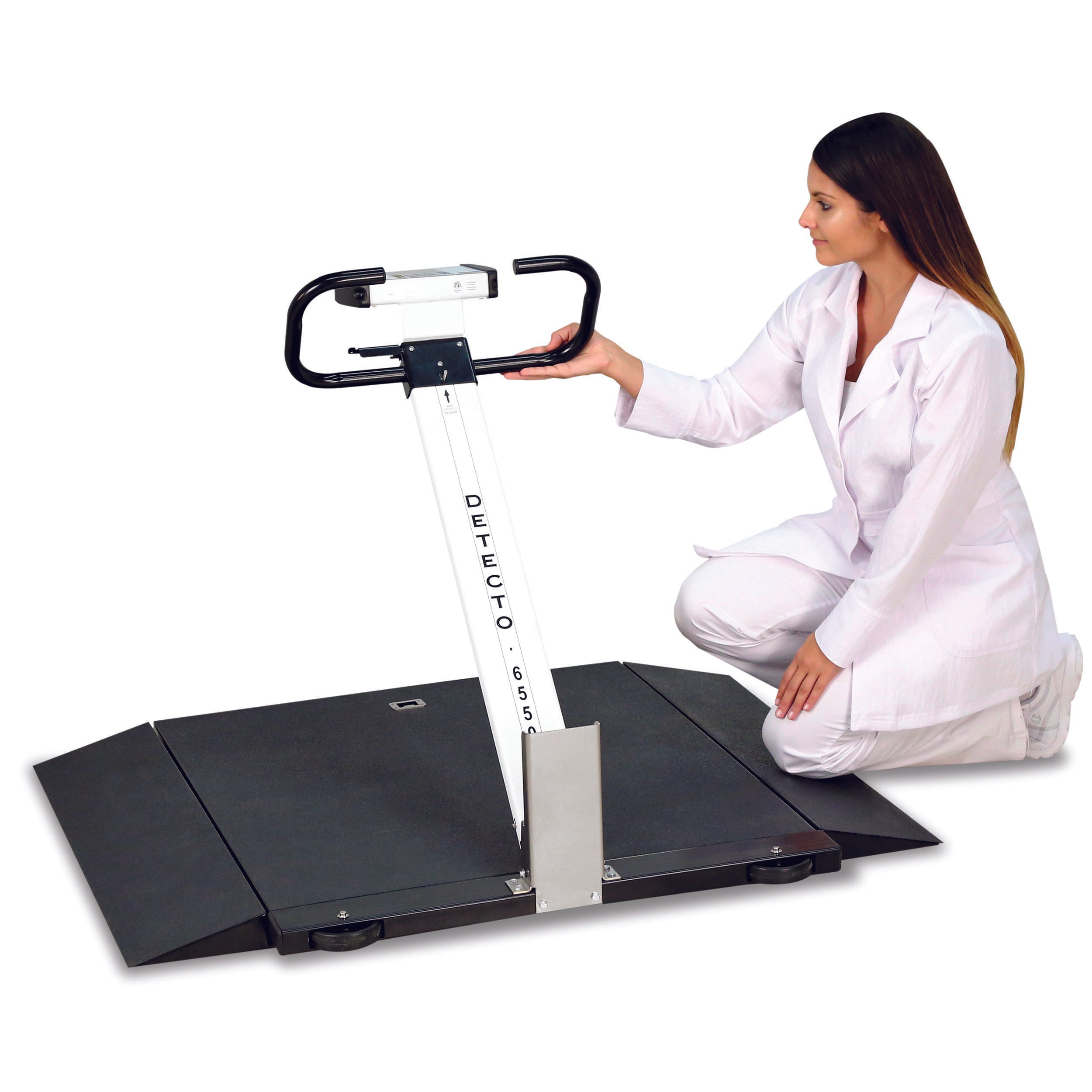 Detecto 6550 Portable Wheelchair Scale