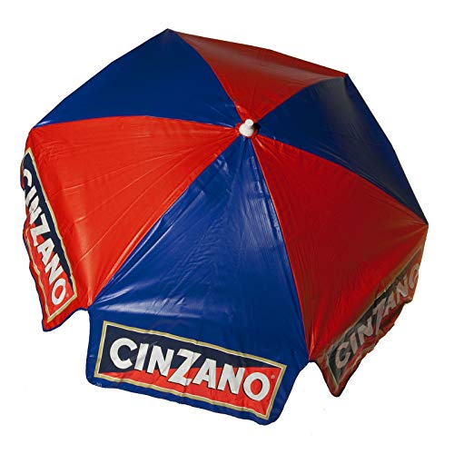 Heininger 6 Foot Push Tilt Cinzano Vinyl Umbrella Patio Pole - 2 Pack Set