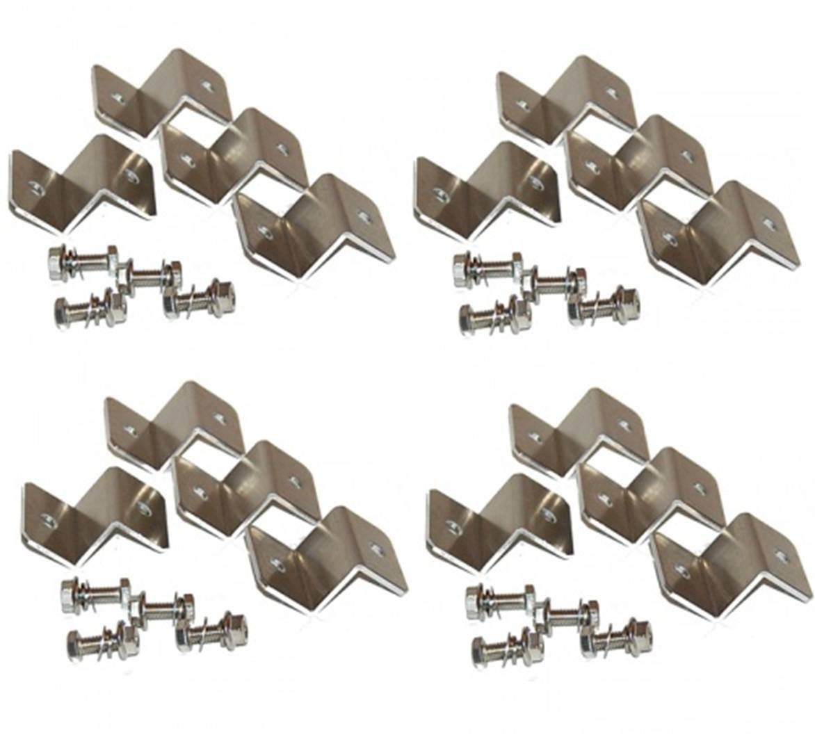 WindyNation SOK-100WP-P30L 100 Watt Solar Panel Kit With LCD Charge Controller New