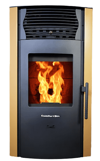 ComfortBilt HP50 2,200 sq. ft. EPA Certified Pellet Stove Auto Ignition 47 lb Hopper Apricot New