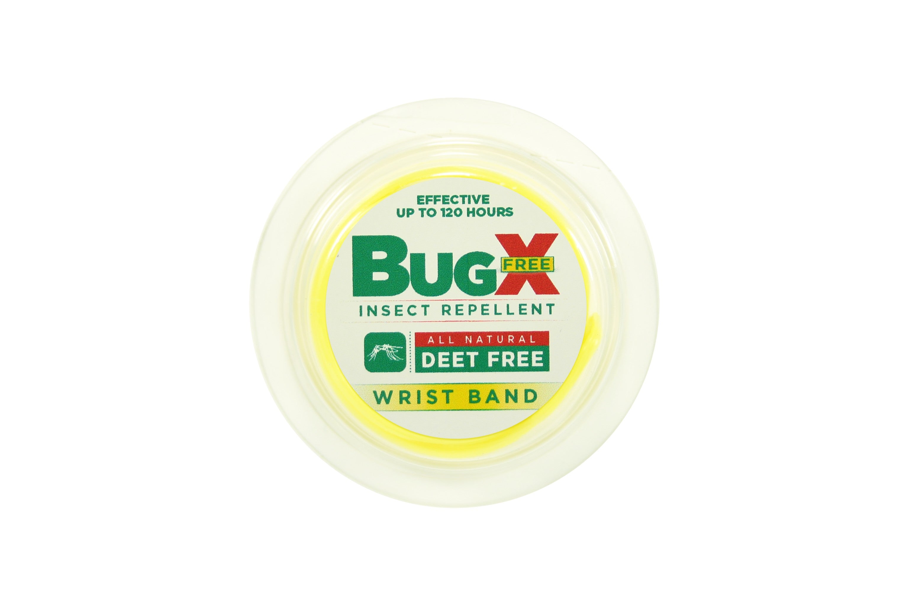 First Aid Only BugX DEET FREE Insect Repellent Wristband, 100 Per Box