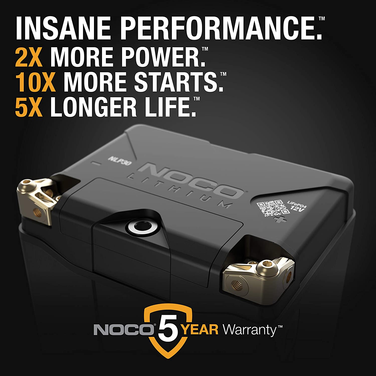 NOCO NLP30 12V 700A Lithium Powersport Battery New