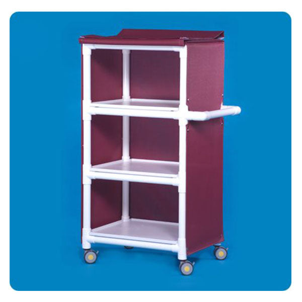 IPU MRI Compatible 3-Shelf Cart