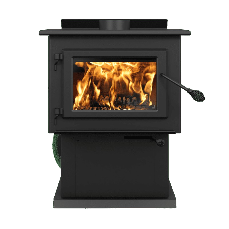 Century Heating FW2900 EPA Certified 2,100 Sq. Ft. Wood Stove On Pedestal New