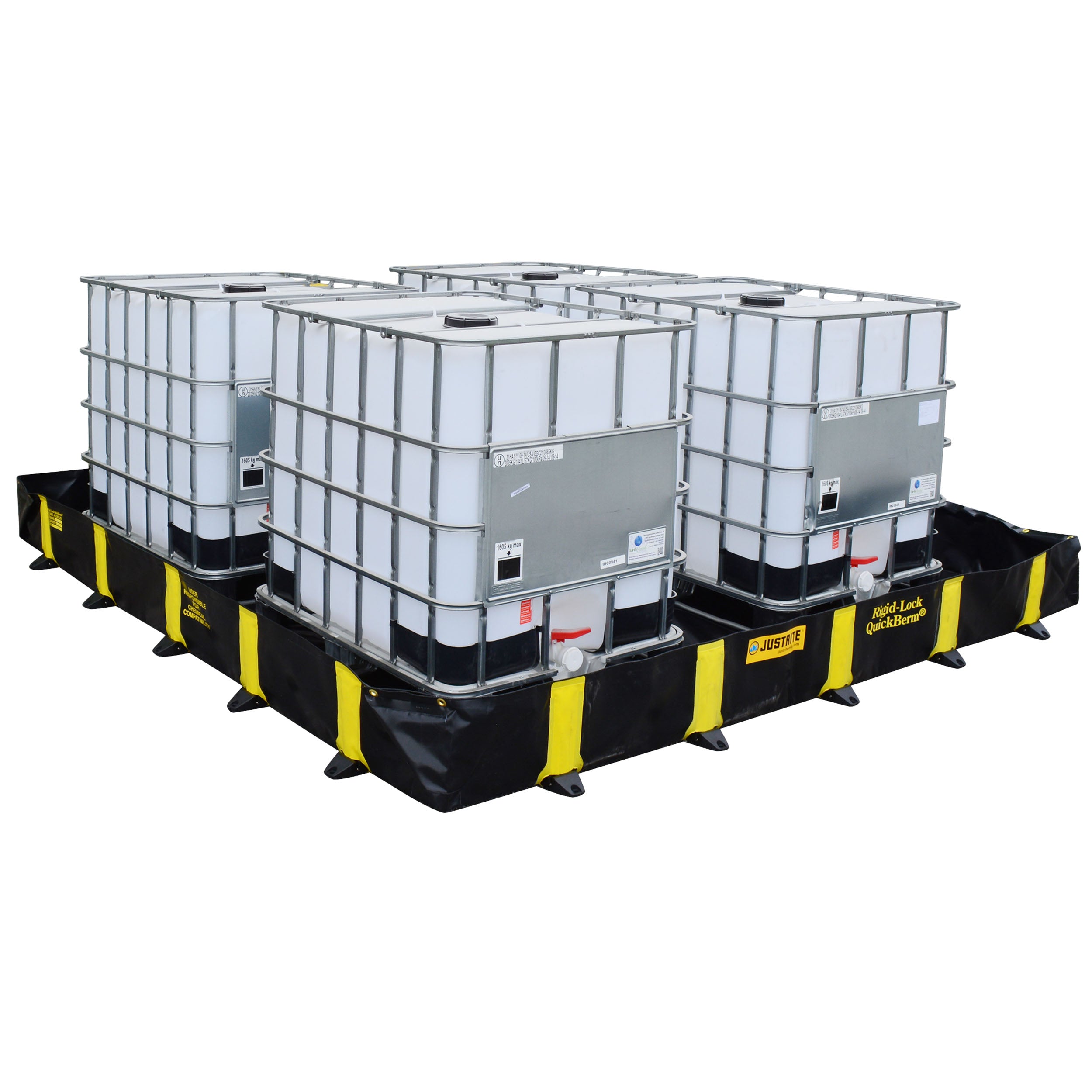 Justrite Rigid-Lock Quickberm®