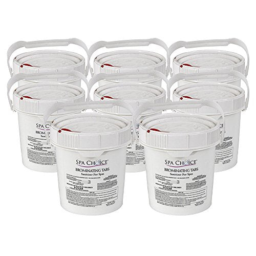SpaChoice 472-3-3011-08 Tabs Hot Tub Bromine, 8-Pack