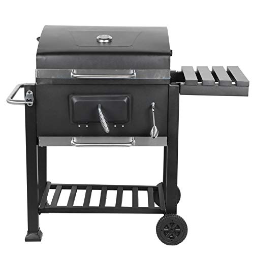 Deror Barbecue Grill, Portable Barbecue BBQ Charcoal Grill Tools for Outdoor Garden Courtyard Camping Hiking Picnic