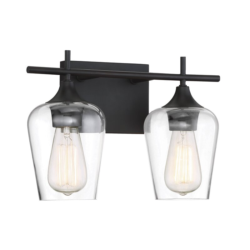 Hickerson 2-Light Dimmable Vanity Light