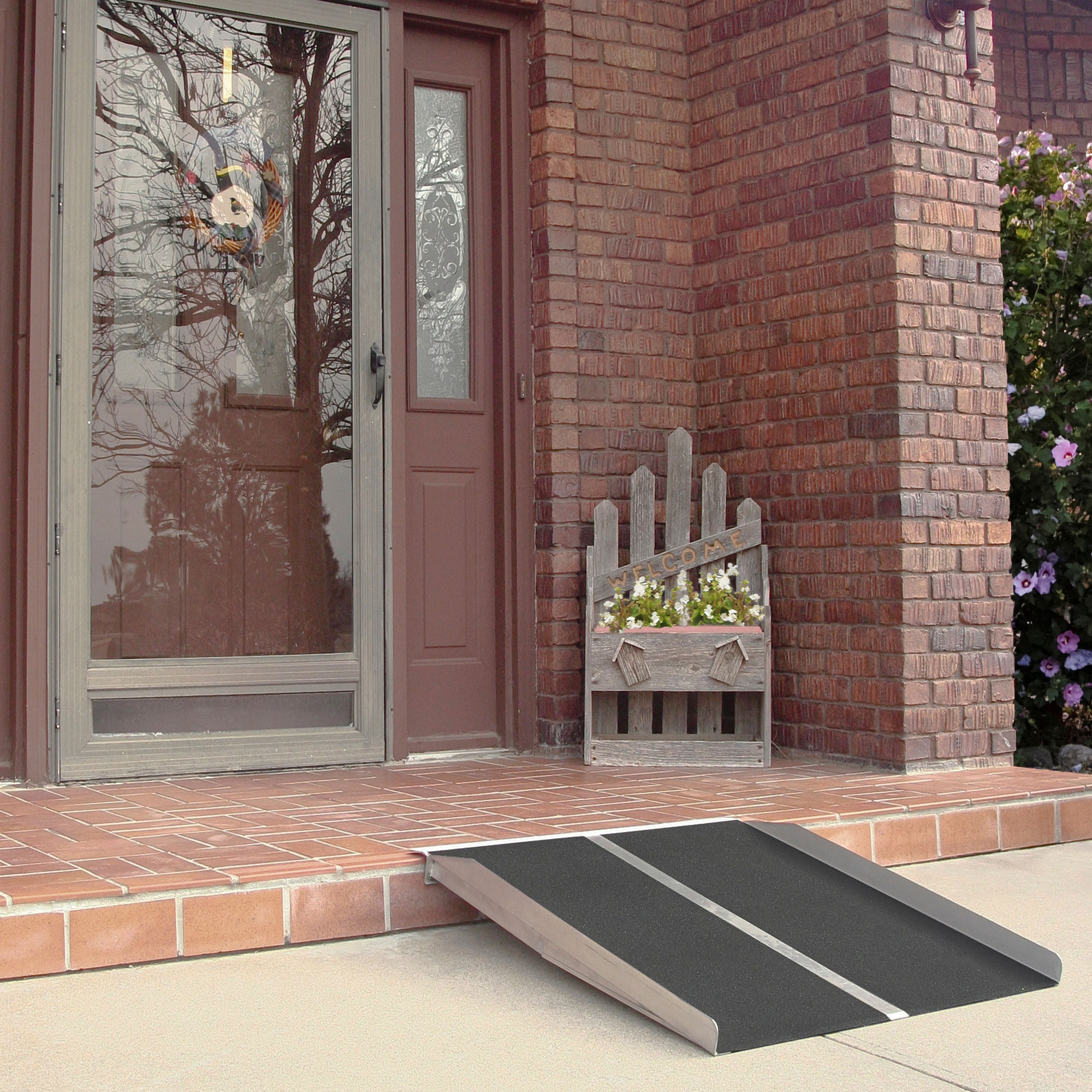 PVI Ramps Solid Non-Folding Wheelchair Ramp