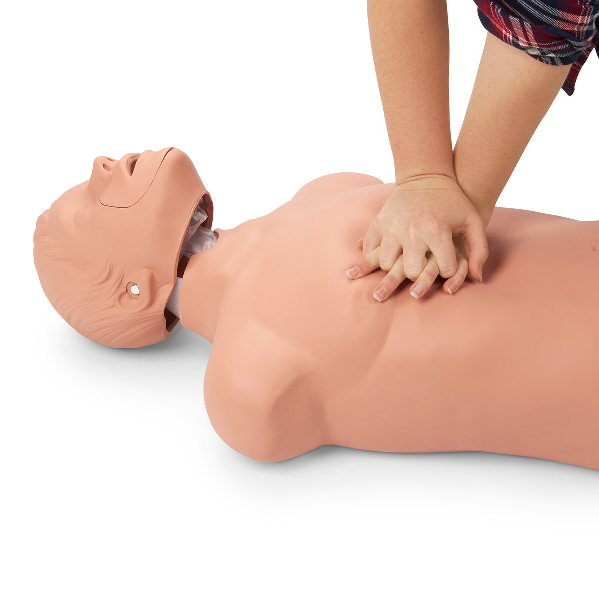 Heartsmart Brad Adult CPR Manikin With Carry Bag - Nasco