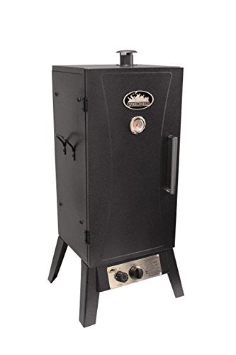 Smokehouse 9933-000-SILV Standard Gas Outdoor Smoker - Silver
