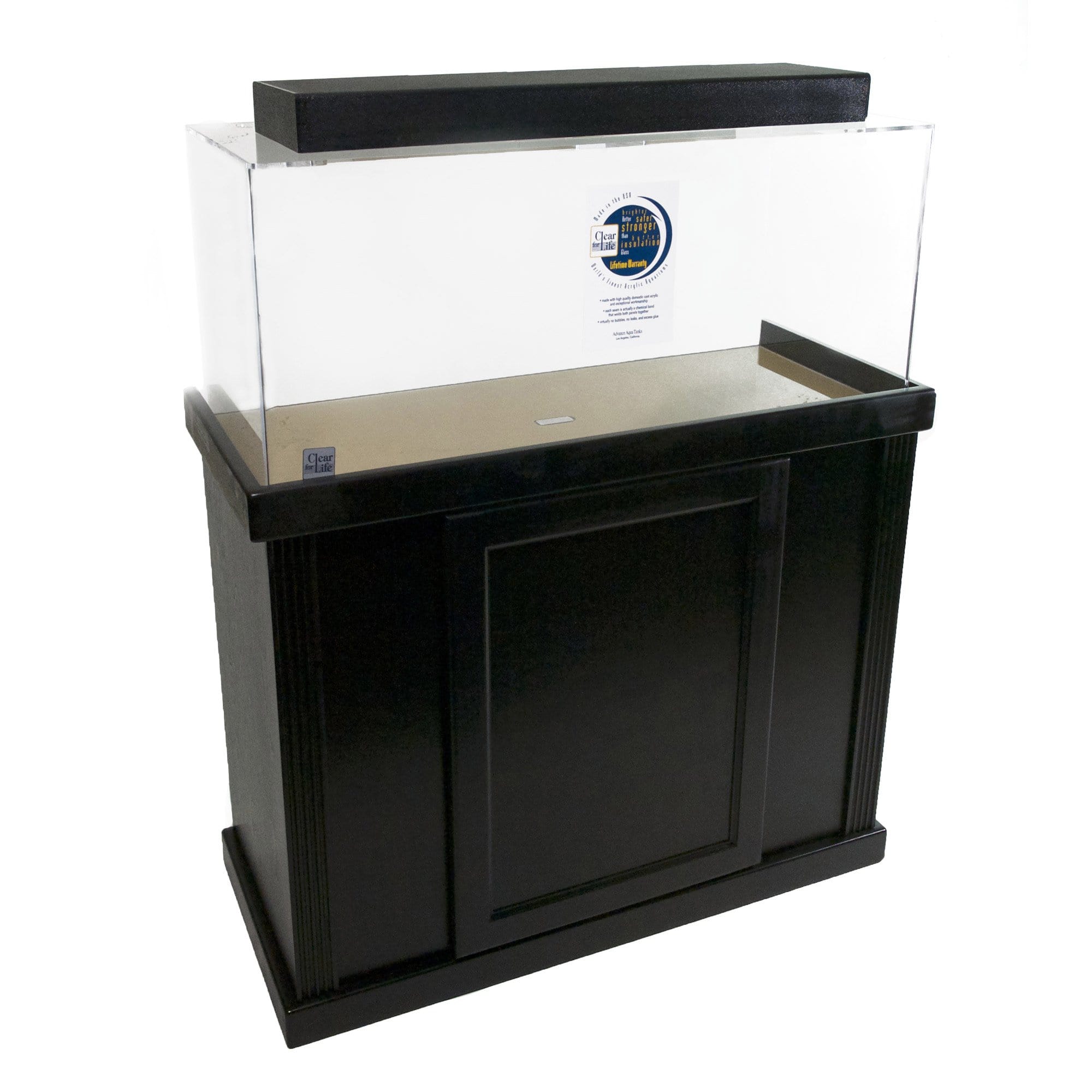 Clear For Life Aquarium Stand Rectangle Laguna Pine -  For Tanks 60-96