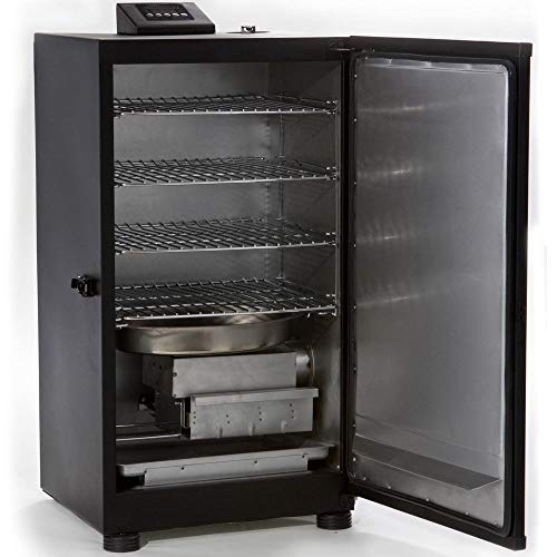 Masterbuilt 20070910 30-Inch Black Electric Digital Smoker, Top Controller