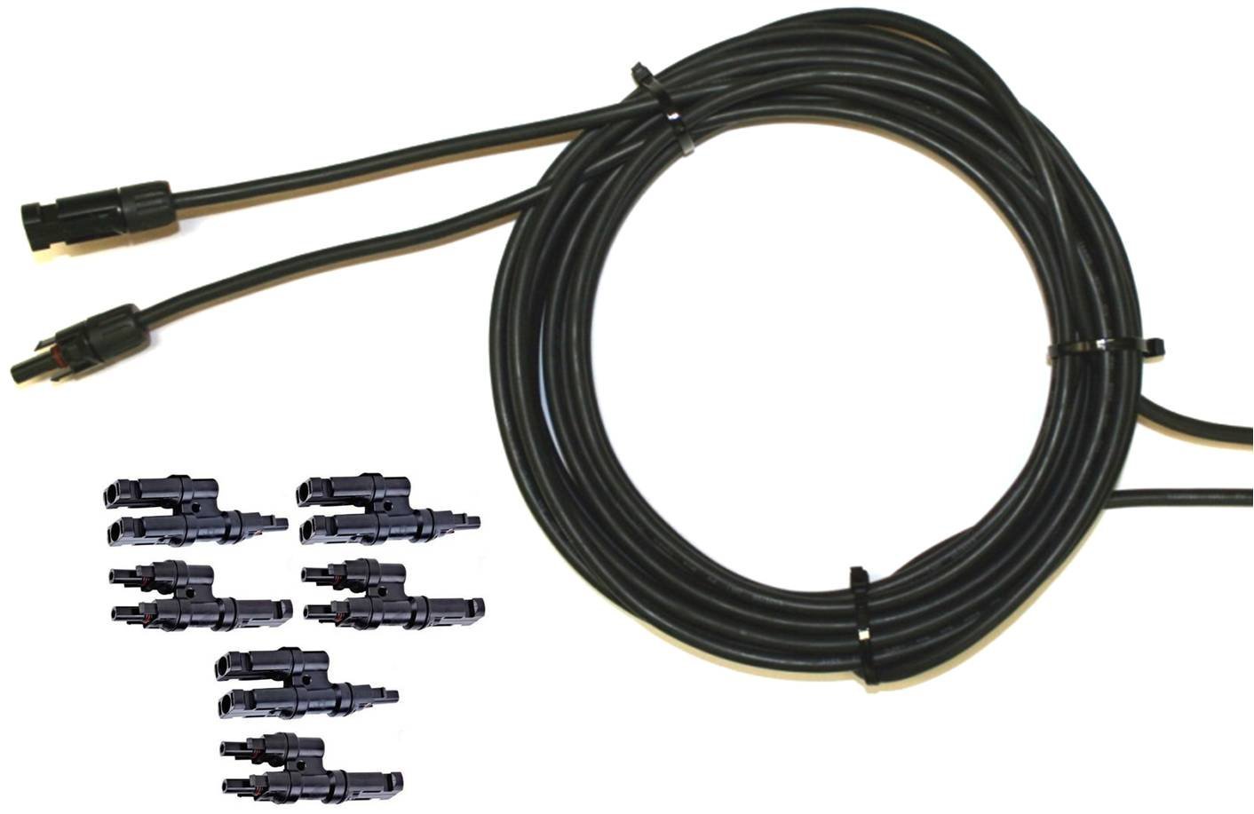 WindyNation SOK-100WP-P30L 100 Watt Solar Panel Kit With LCD Charge Controller New