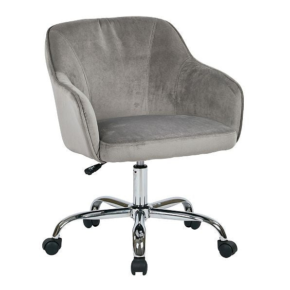 BRISTOL VELVET DESK CHAIR