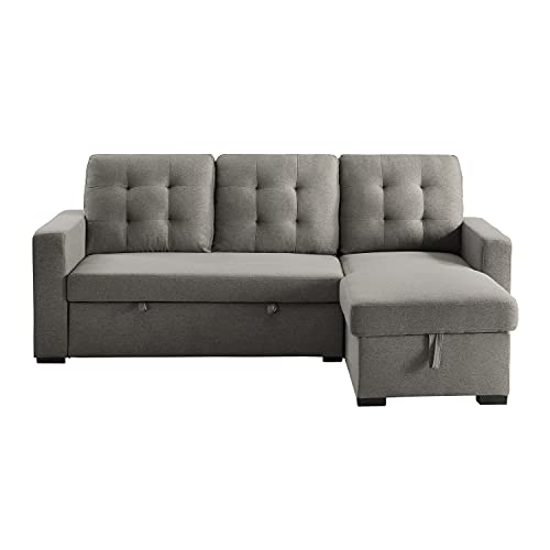 Lexicon ABEL Reversible Sofa Chaise, Gray