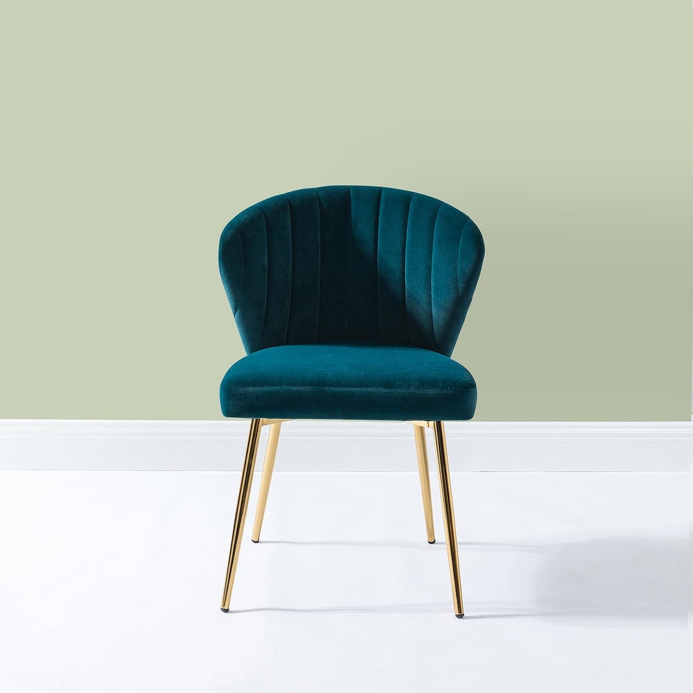 Luna Upholstered Side Chair with Tufted back
