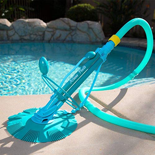 Automatic Pool Cleaner Vacuum-Generic Pool Cleaner Climb Wall Automatic Suction, Blue