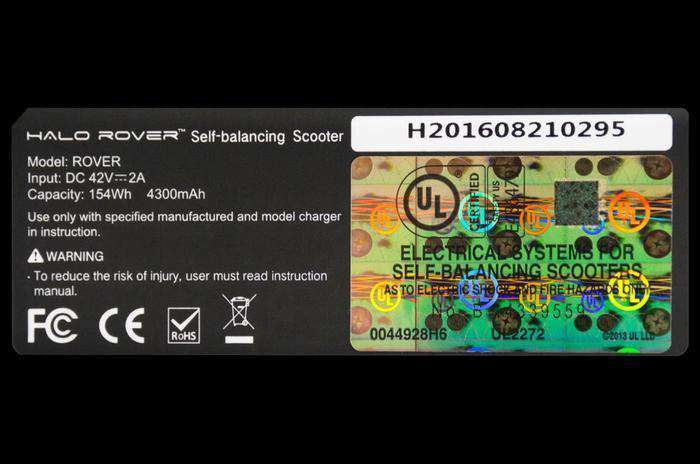 Halo Rover Electric Hoverboard Bluetooth 8.5