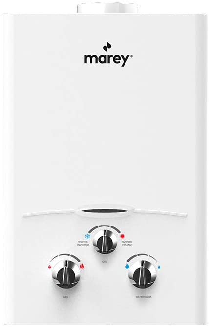 Marey GA10FLP 2.64 GPM 68,240 BTU LP Liquid Propane Tankless Water Heater Open Box