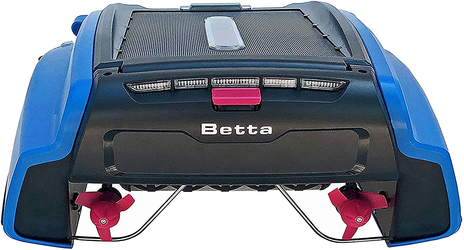 Instapark Betta Automatic Robotic Pool Cleaner Solar Powered Pool Skimmer Blue New