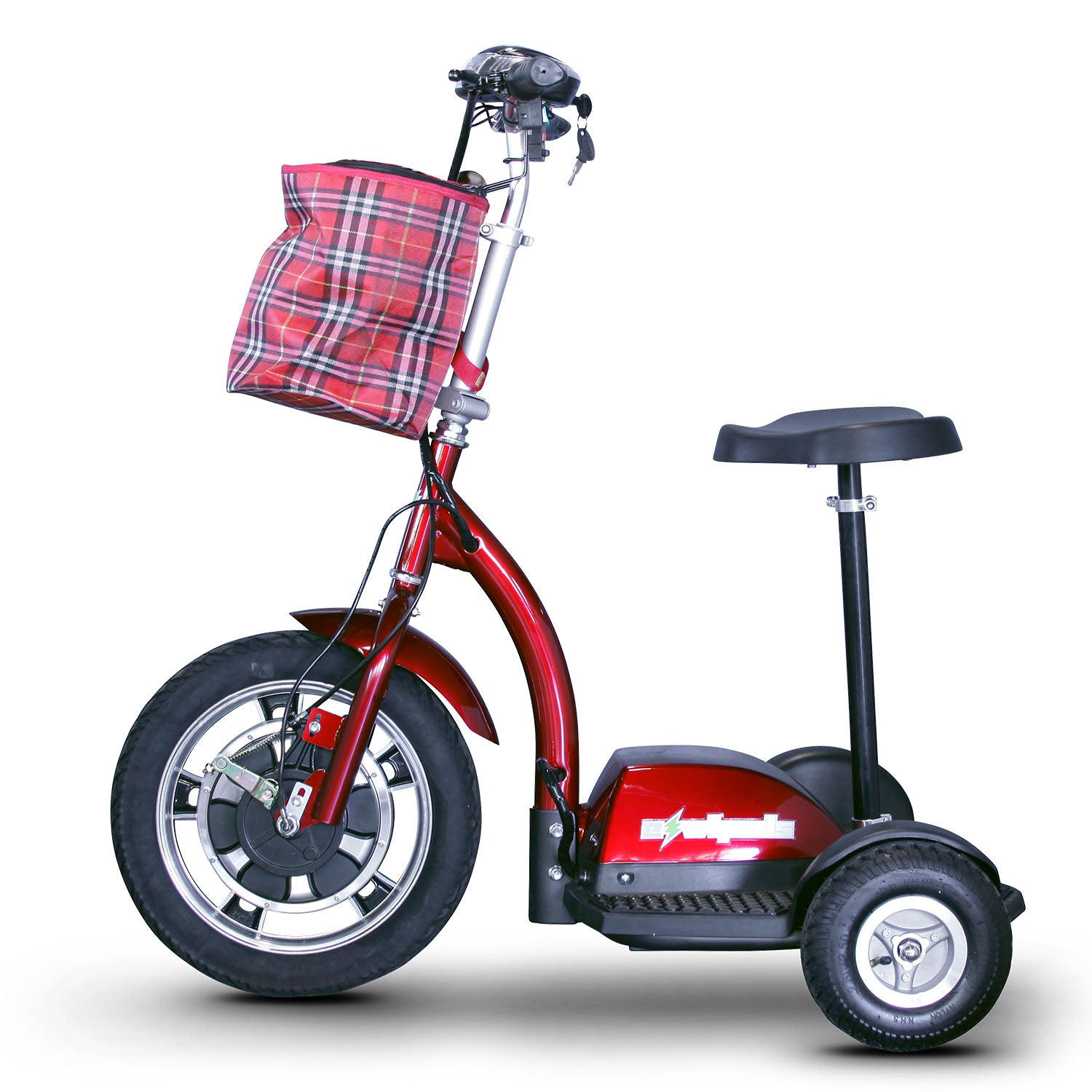 EWheels EW-18 Stand-in-Ride 3-Wheel Folding Mobility Scooter
