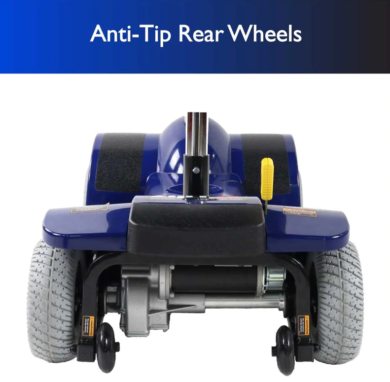 New Zip'r 4 Travel Mobility Scooter Blue New