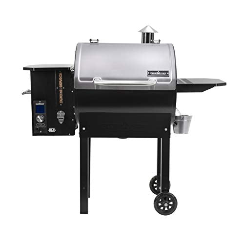 Camp Chef SmokePro DLX Pellet Grill w/New PID Gen 2 Digital Controller - Stainless Steel
