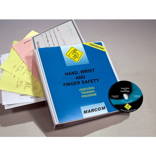 MARCOM Hand, Wrist and Finger Safety in Construction Environments DVD Training Program