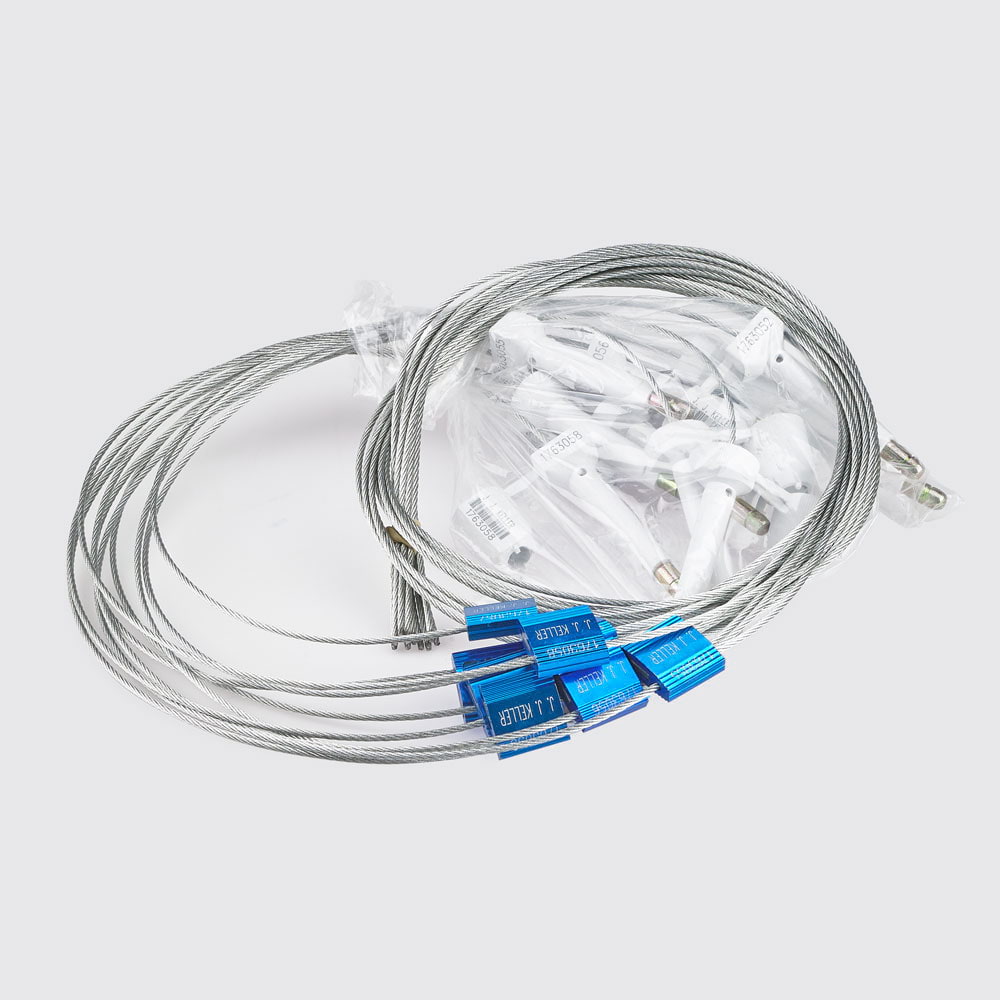 JJ Keller Personalized Mega Lock Bolt/Cable Security Seal (250 pcs.)