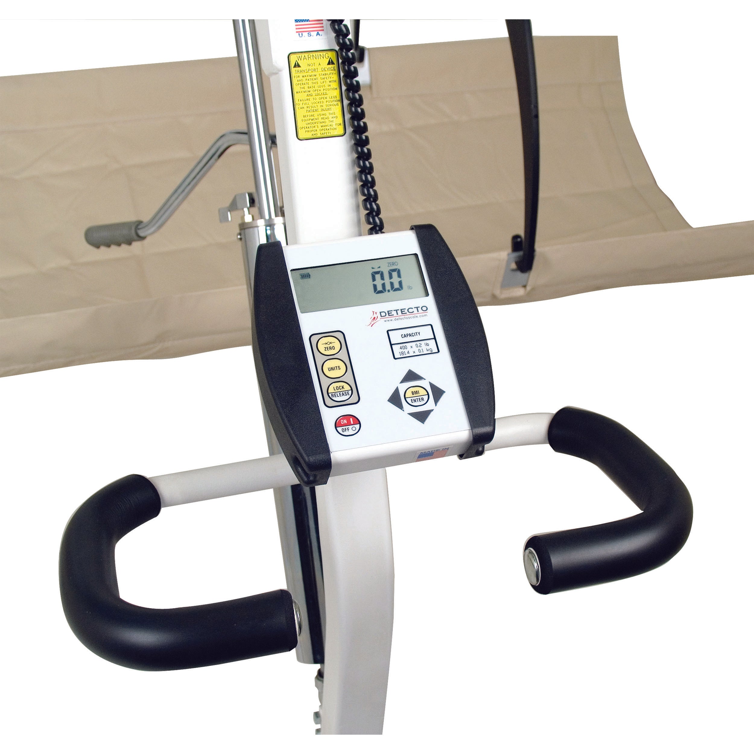 Detecto In-Bed Scale with Fixed Base