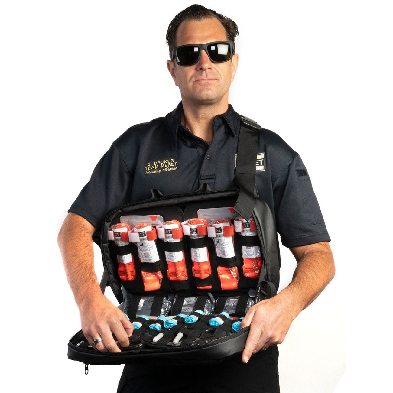 MERET TRS™ PRO X Tactical Response Sling Pack Emergency Medical Backpack