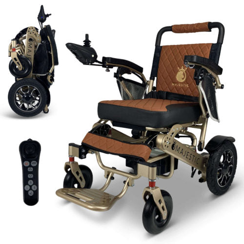 ComfyGO Majestic IQ-7000-AF Remote Control Automatic Folding Electric Wheelchair New