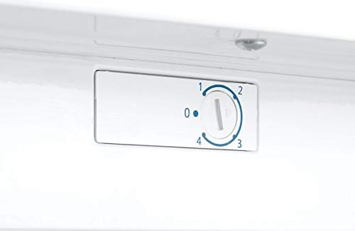 Danby DUFM059C1WDD 5.9 Cu.Ft. Garage Ready Upright Freezer with 5 Shelves, Mechanical Thermostat and Manual Defrost, Energy Star Rated