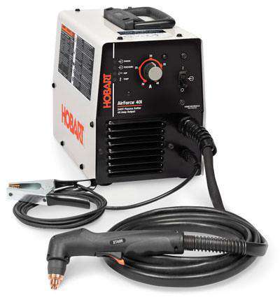 Hobart 500566 Airforce 40i 230V 50A Plasma Cutter and 8Kw Inverter with 12 Ft XTR40 Torch New