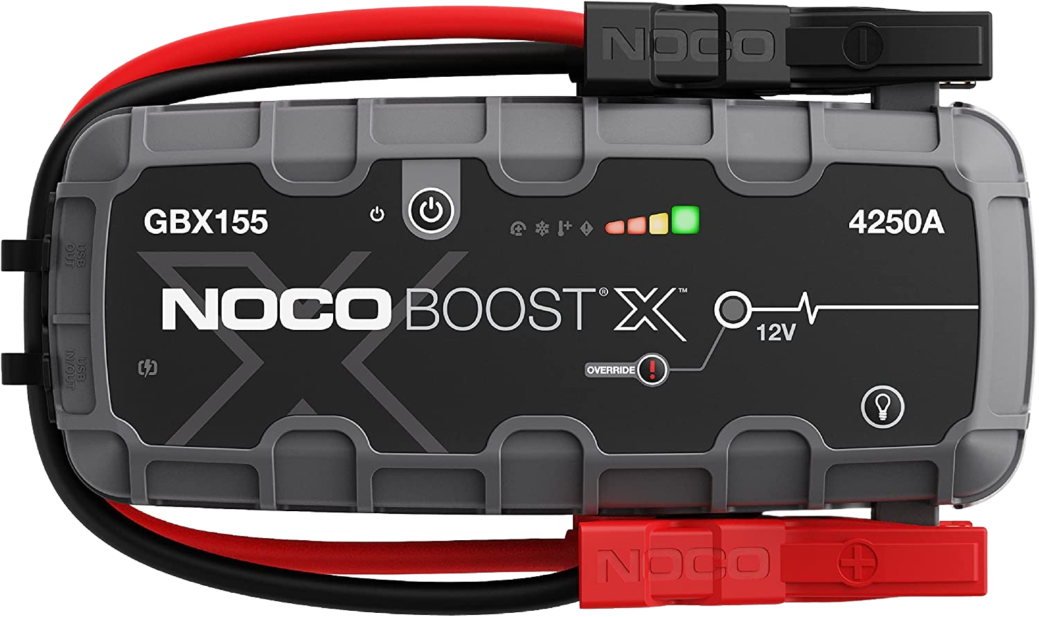 NOCO GBX155 Boost X 4250A 12 Volt UltraSafe Lithium Jump Starter Portable Power Bank Charger New