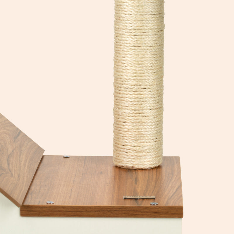 Wooden House Cat Tree