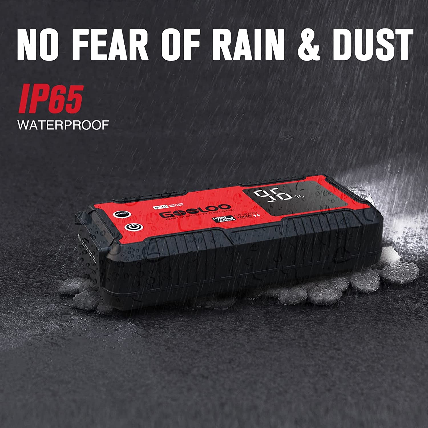 GOOLOO GT4000 Car Jump Starter 26800mAh Power Bank 12V Engine Box Charger With Pre-Heating Technology New