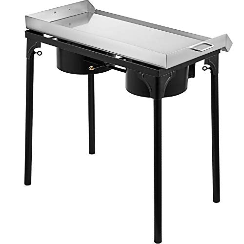 Mandycng Heavy Duty Easy Use Kitchen Propane Grill Plate Outdoor Camping Meal Pot 32