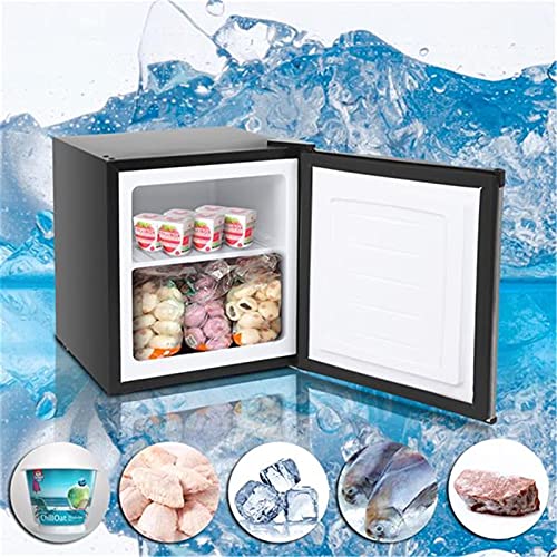 3.0 Cu.ft Compact Upright Freezer Compact Reversible Single Door Table Top Mini Freezer with Reversible Single Door,Removable Shelves Mini Freezer with Adjustable Thermostat (3.0CU.FT)