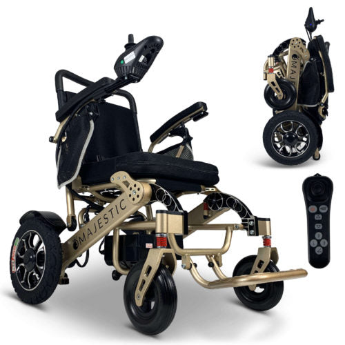 ComfyGO Majestic IQ-7000-AF Remote Control Automatic Folding Electric Wheelchair New