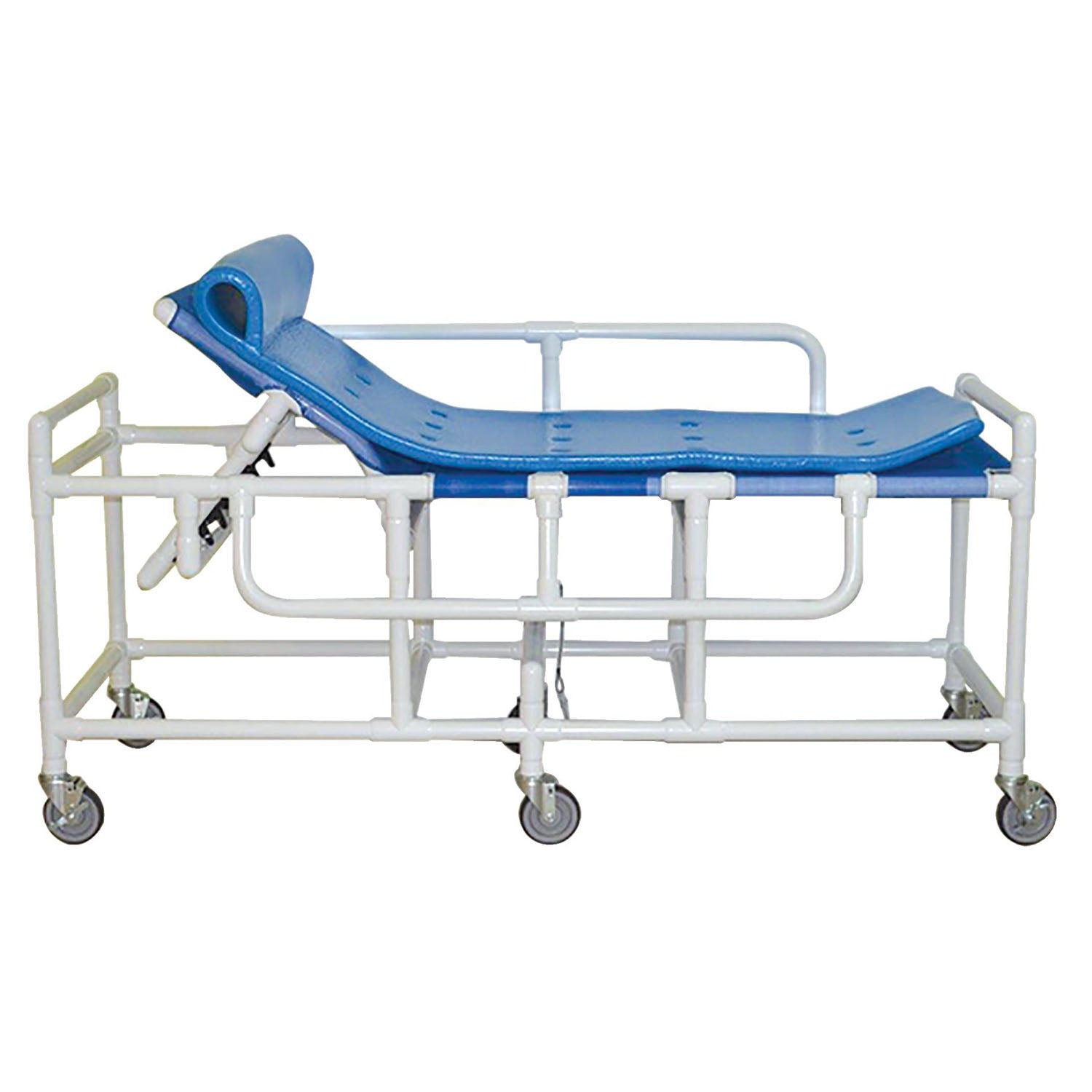 MJM Shower Gurney with Five Position Elevating Headrest