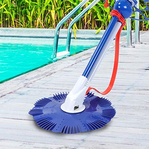 WJIN Pool Vacuum Cleaner,Automatic Suction Pool Vacuum Swimming Pool Cleaner Vacuum Sweeper