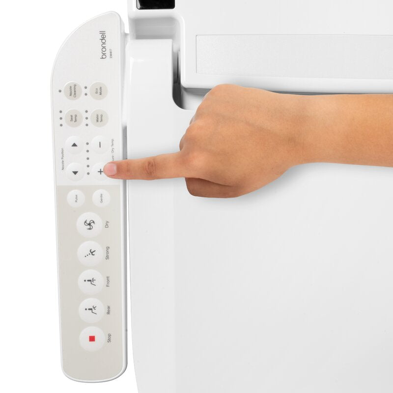 Brondell Swash EM417 Advanced Bidet Seat With Side Arm Control
