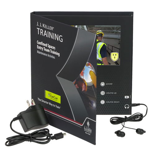 JJ Keller Confined Spaces: Entry Team Training Maintenance Activities - Video Training Book