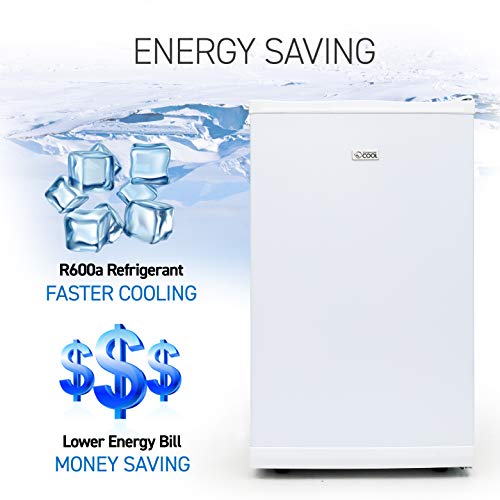 Commercial Cool CCUN28W 2.8 Cubic-Foot Upright Freezer