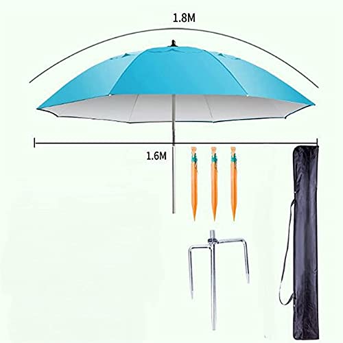 Patio Umbrella Garden Patio Parasol Patio Umbrella Aluminum Outdoor Tent Fishing Umbrella Rain Wind Folding Umbrella Beach Umbrella GCSQF210525