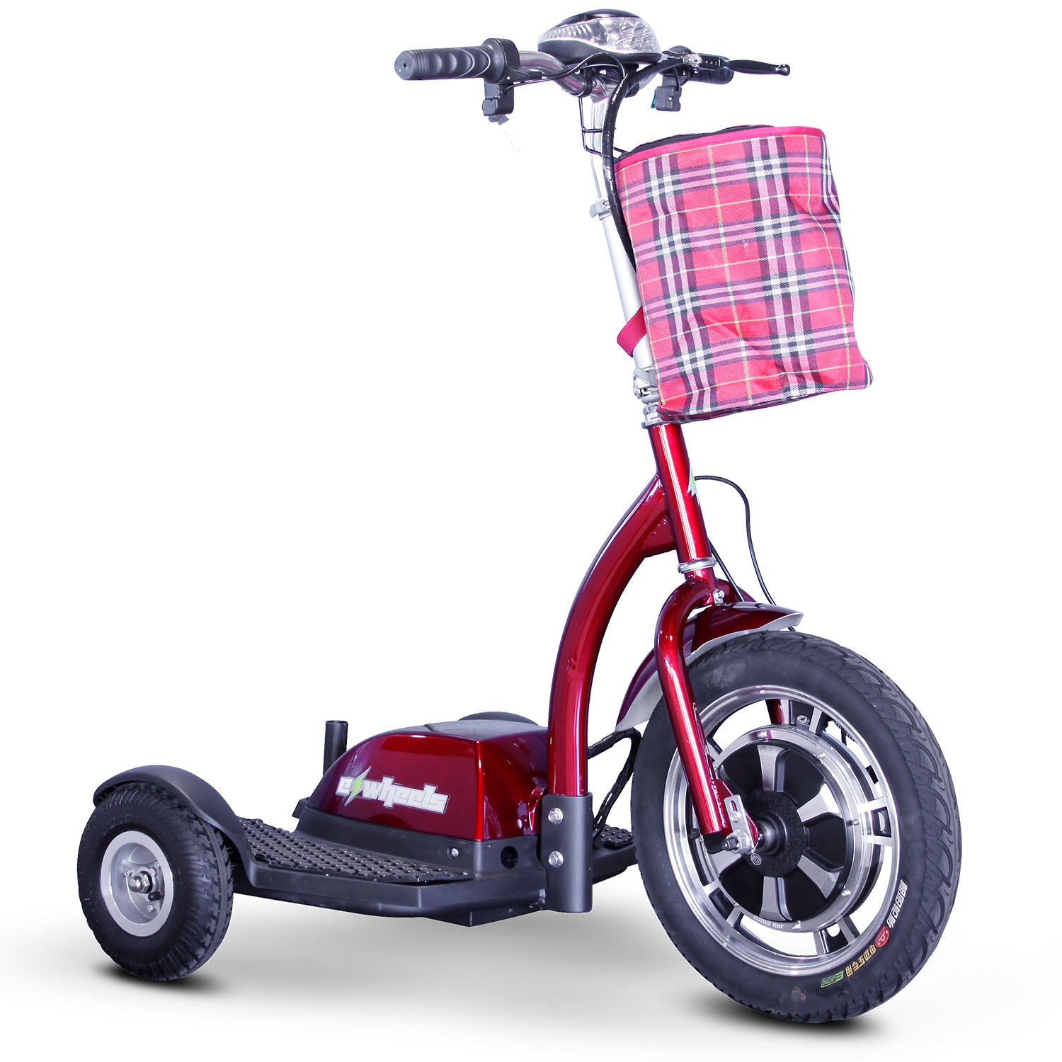 EWheels EW-18 Stand-in-Ride 3-Wheel Folding Mobility Scooter