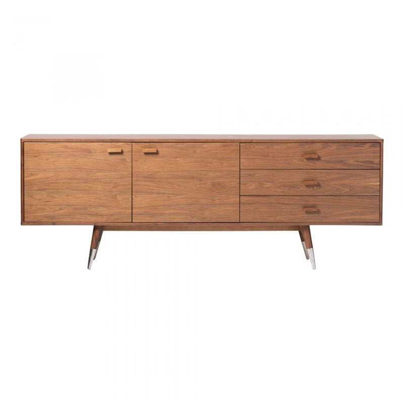 Small Wood Sideboard in Walnut